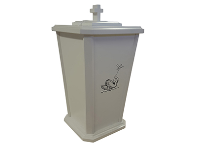 Uurna "Joutsen" | Karkkilan Kukka ja Hautauspalvelu Oy